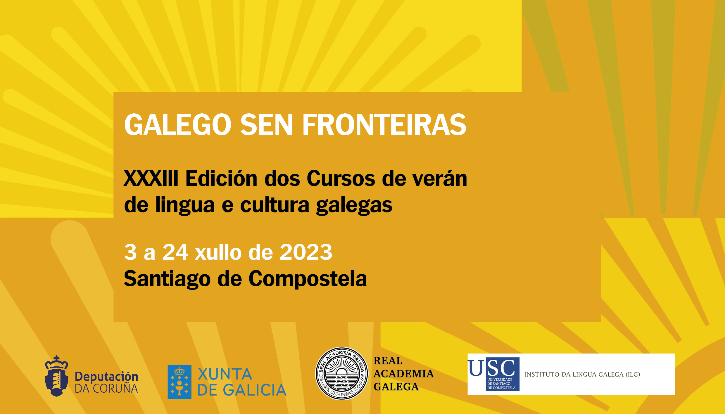 Os Cursos “Galego sen fronteiras” volverán traer este verán a Santiago de Compostela alumnado de todo o mundo para aprender o idioma