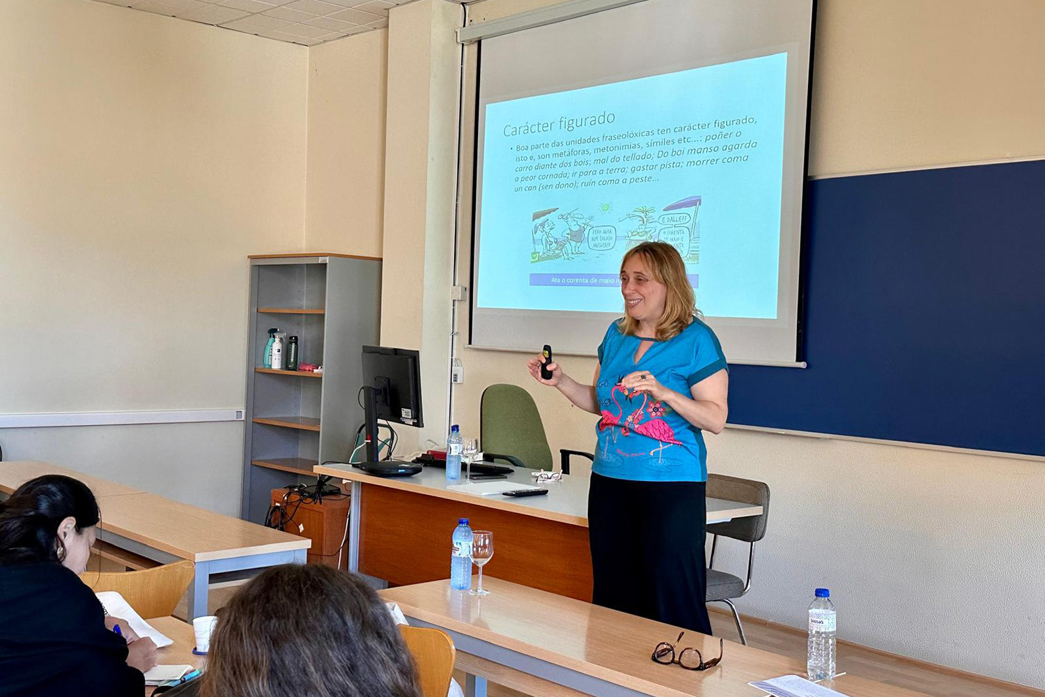 Palestra da profesora María Álvarez de la Granja